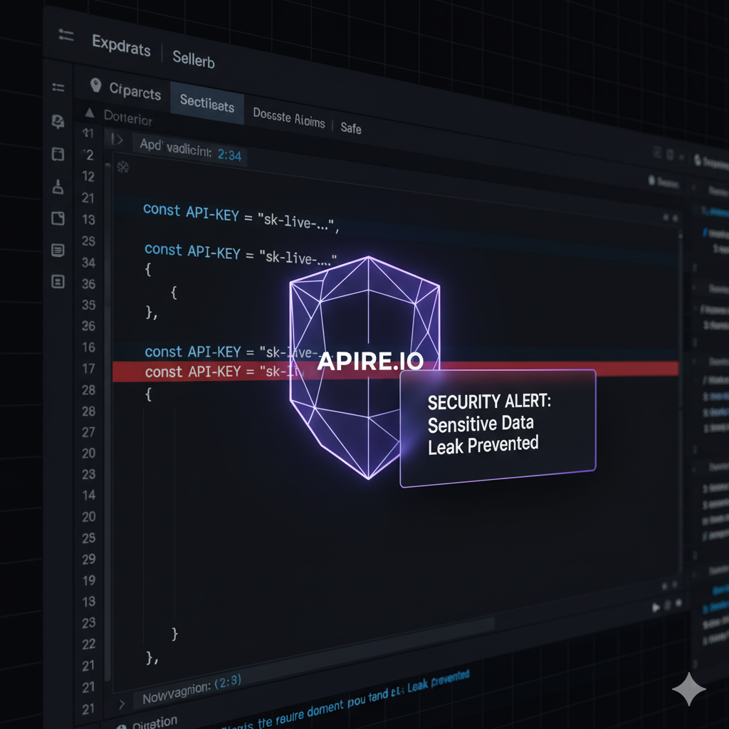 APIRE developer protection dashboard for DevSecOps